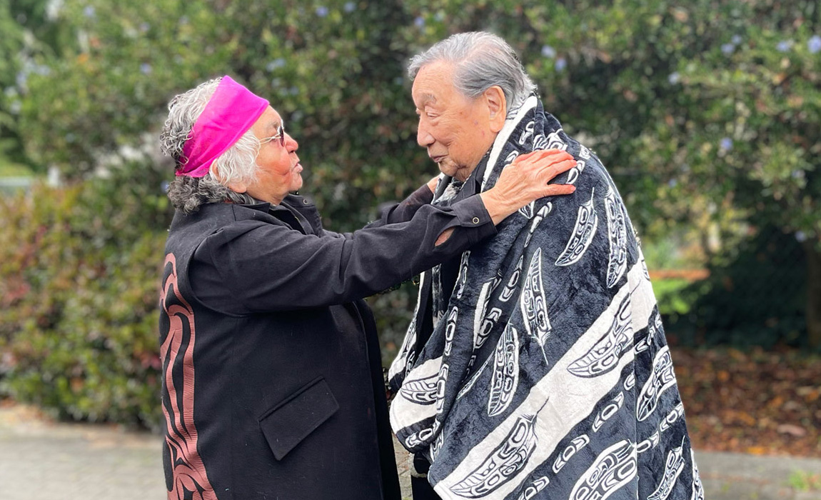 Ground Blessing at the Japanese Canadian Monument Park